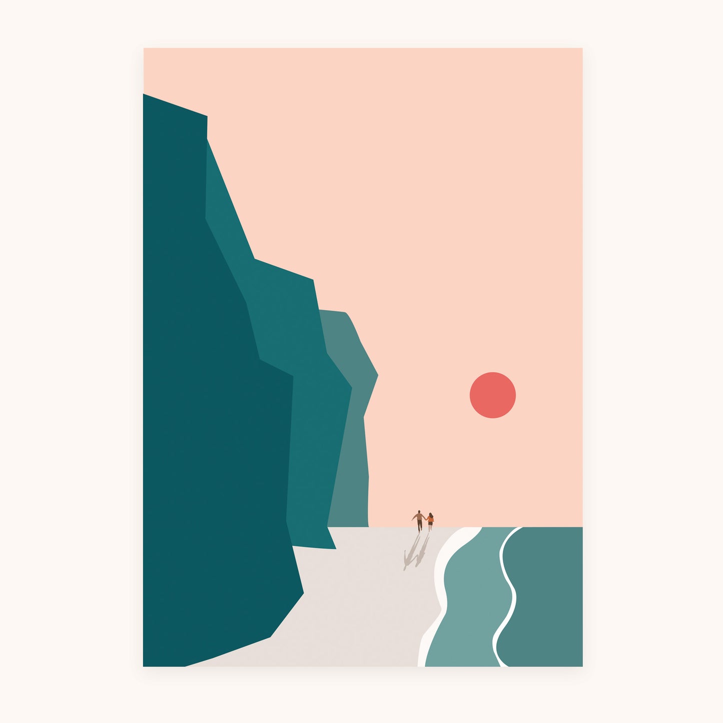 Walking Along the Cliffs